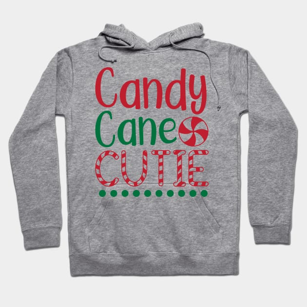 Candy Cane Cutie Hoodie by Ombre Dreams